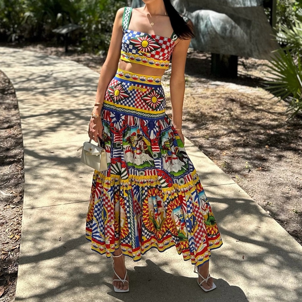 Dolce & Gabbana Skirt SET - SMALL IT/40